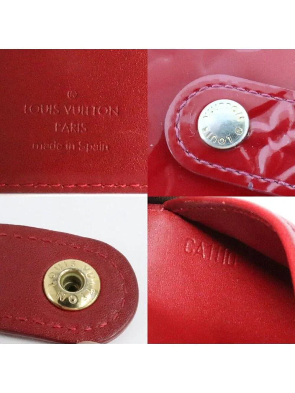 Louis Vuitton Monogram Vernis Agenda PM Pomme D'amour Notebook Cover